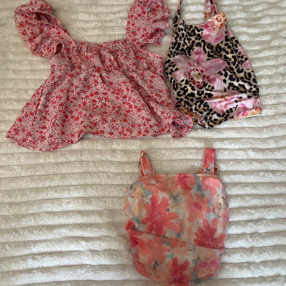 3 pack of shein summer tops all size women’s xs